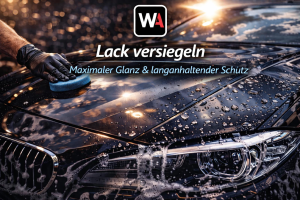 Außenpflege 5: Auto Lack versiegeln – Schutz &amp; Glanz - Auto Lack versiegeln – Schutz &amp; Glanz für dein Fahrzeug