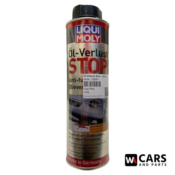 Liqui Moly Öl Verlust Stop Anti fuite d´huile Olieverlies Stop 300 ml 1005