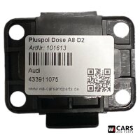 Original Audi A8 S8 W12 D2 Pluspoldose Verbindungsstück Pluskabeldose 433911075