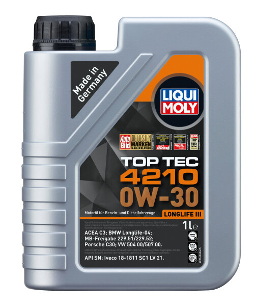 Top Tec 4210 0W-30