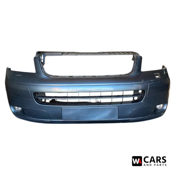 Original VW T5 Stoßstange vorne LD7U Grau SRA + Nebelscheinwerfer 7H5807101J