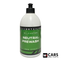 Eurodetailing S1 Castor Neutral Prewash 500 ml – pH-neutrales Snow-Foam Konzentrat mit starkem Gleiteffekt