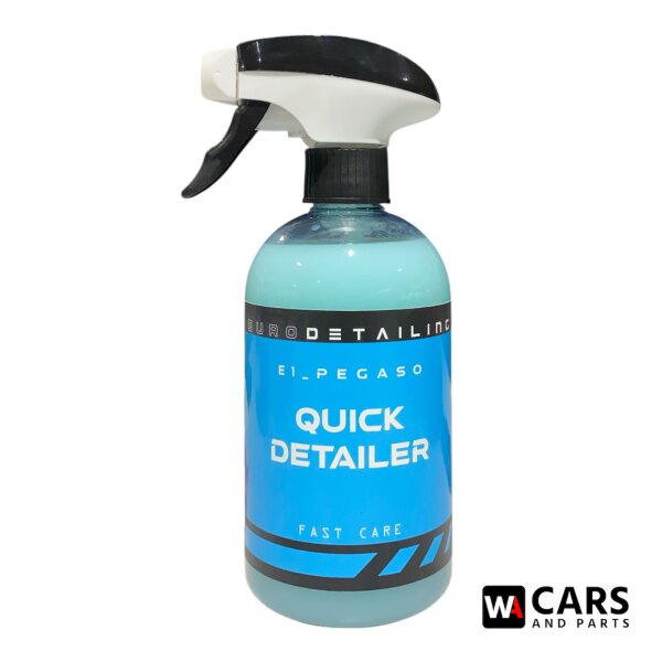 Eurodetailing E1 Pegaso Quick Detailer 500 ml – schneller Glanzbooster, Pflege & Schmierung für Lack & Coatings