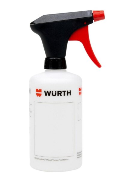 Würth Sprühflasche unbefüllt Handsprüher Pumpsprühflasche 500ml 0891502002