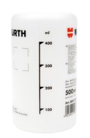 Würth Sprühflasche unbefüllt Handsprüher Pumpsprühflasche 500ml 0891502002