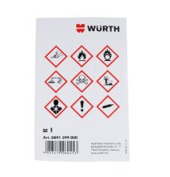 Gefahrensymbole Gefahrgutsymbole ADR GHS Etiketten...