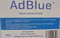 AdBlue Harnstofflösung SCR Abgasreinigung 10 Liter ISO22241