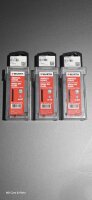 150x WÜRTH Abbrechklingen extrem scharf 18mm...