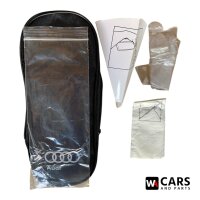 Nachfüllöltasche Öltasche Reserveöl Trichter 0w20 5w30 5w40 10w40 Audi Logo lang