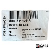 Original Kotflügel vorne rechts Beifahrerseite Audi...
