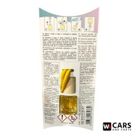 Aroma City Auto Duftanhänger Sense – Süß-cremiger Autoduft mit Holzverschluss für langanhaltende Frische und angenehme Wohlfühlatmosphäre im Fahrzeug