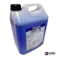 Eurodet DEVI-20 Mehrjahres-Glasreiniger Konzentrat 5 kg – Winterfester Profi-Reiniger für klare Scheiben bis –20°C