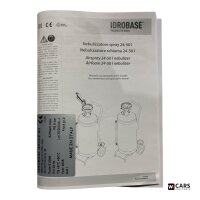 IDROBASE Schaumerzeuger 24 L – Professionelles Schaumgerät für Carry