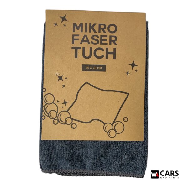 Mikrofaser Reinigungstuch 40×40 cm – Anthrazit