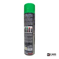 Eurodet Euro 600 Cockpit- & Kunststoffpflegespray – Talco (Talkum), 600 ml