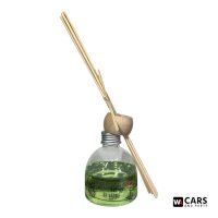 Aromakology Raumduft Diffuser Tè Verde (Grüner Tee) 100 ml – Stäbchen-Duftspender für Zuhause, Büro & Auto, frische grüne Duftnote