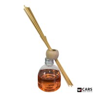 Aromakology Raumduft Diffuser Cannella Zimt – Eleganter Duft für Auto & Zuhause mit Holzstäbchen, langanhaltend & stilvoll