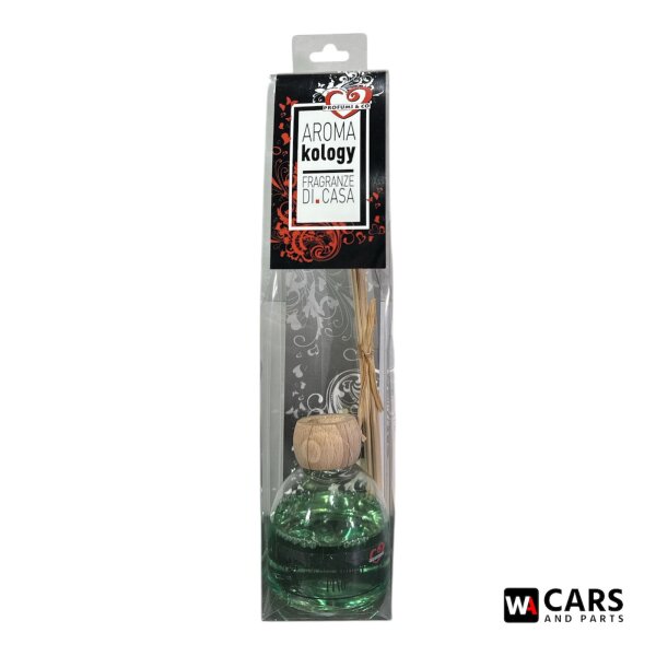 Aromakology Raumduft PINO mit Holzstäbchen – Frischer Kiefernduft für Zuhause, Büro & Auto, stilvoll & langanhaltend