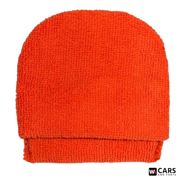 Mikrofaser Wachs Applikator Pad 125×120 mm – Ultra weicher Applikator für Auto Wachs, Pflege & Reinigung (1 Stück)