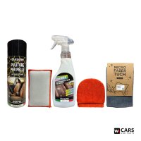 Eurodet Lederpflege Set Derpel & Leather Cleaner...