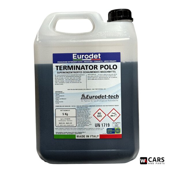 Eurodet Terminator Polo Vorreiniger Aktivschaum PKW LKW Vorwäsche Hochkonzentrat 5kg