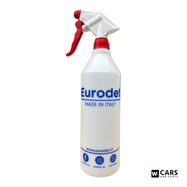 Eurodet Profi-Sprühflasche 900 ml – Chemikalienbeständig mit Messskala
