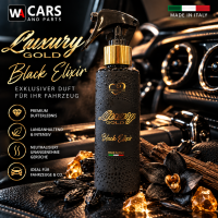 Luxury Gold BLACK ELIXIR 150 ml – Premium Autoparfum | Exklusiver & intensiver Fahrzeugduft – Made in Italy